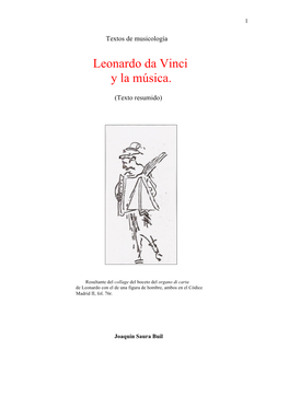 Leonardo Da Vinci Y La Música