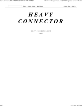 Heavy Connector: the SUPERB