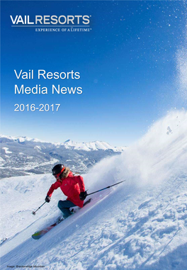 Vail Resorts Media News