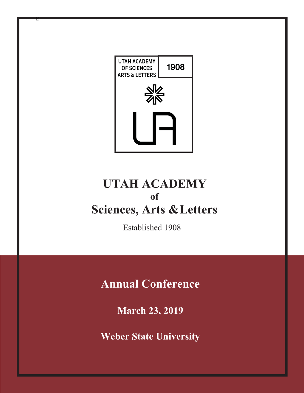 2019 Conference Program