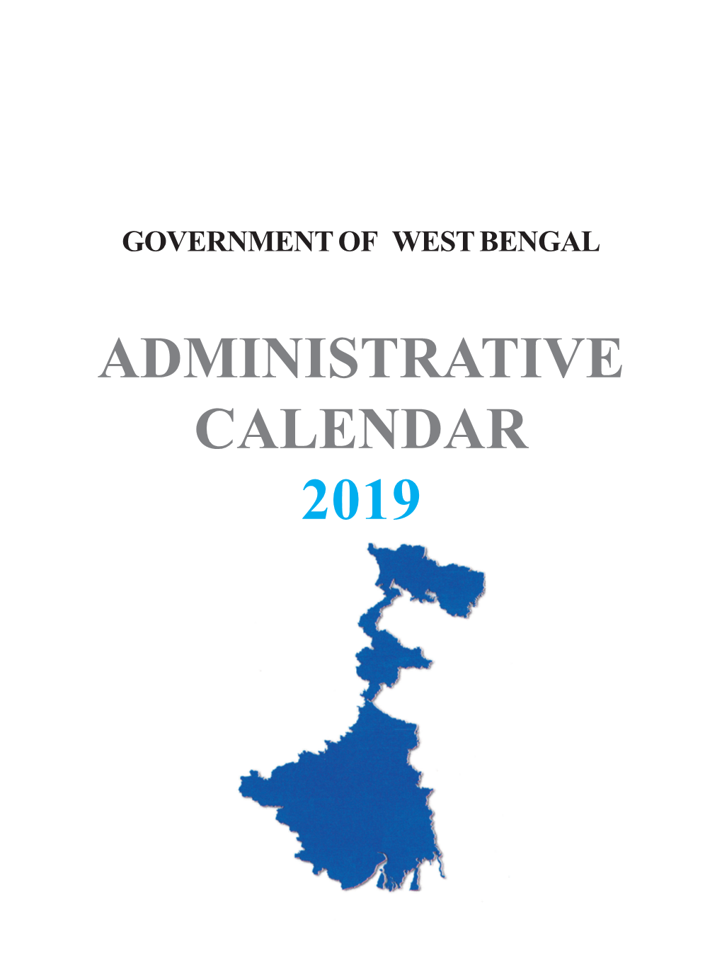 Administrative Calendar 2019