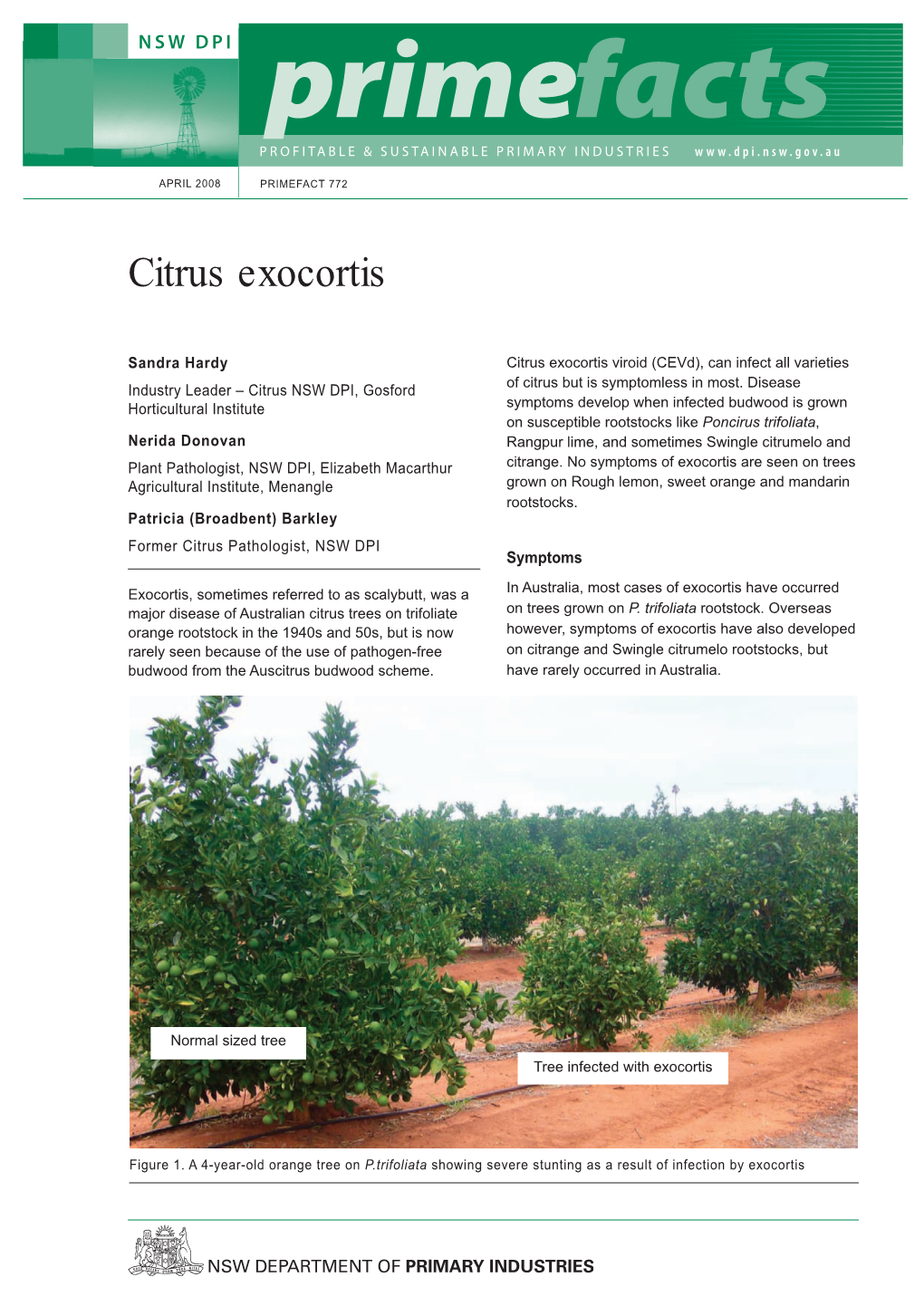 Citrus Exocortis