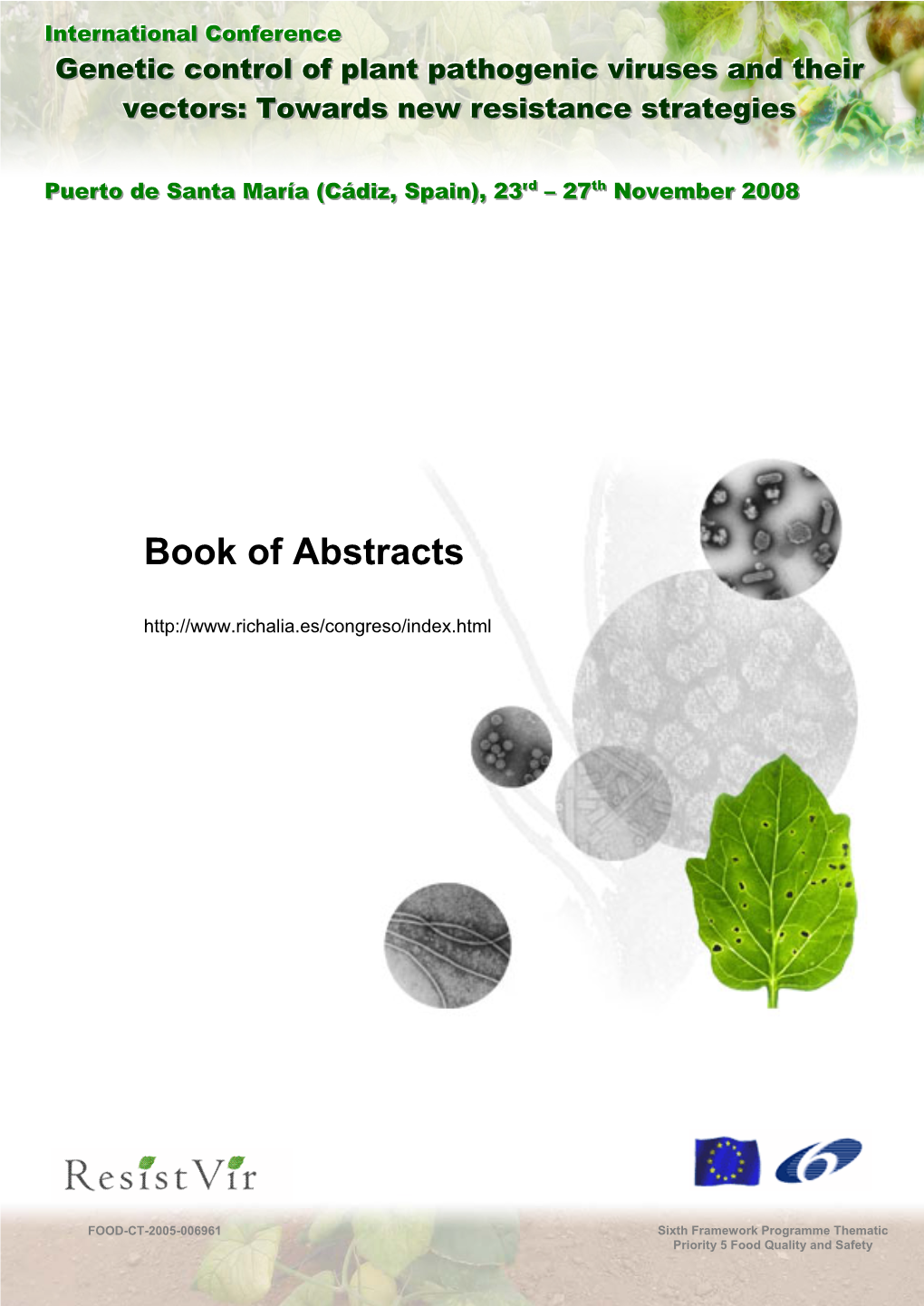 Book of Abstracts