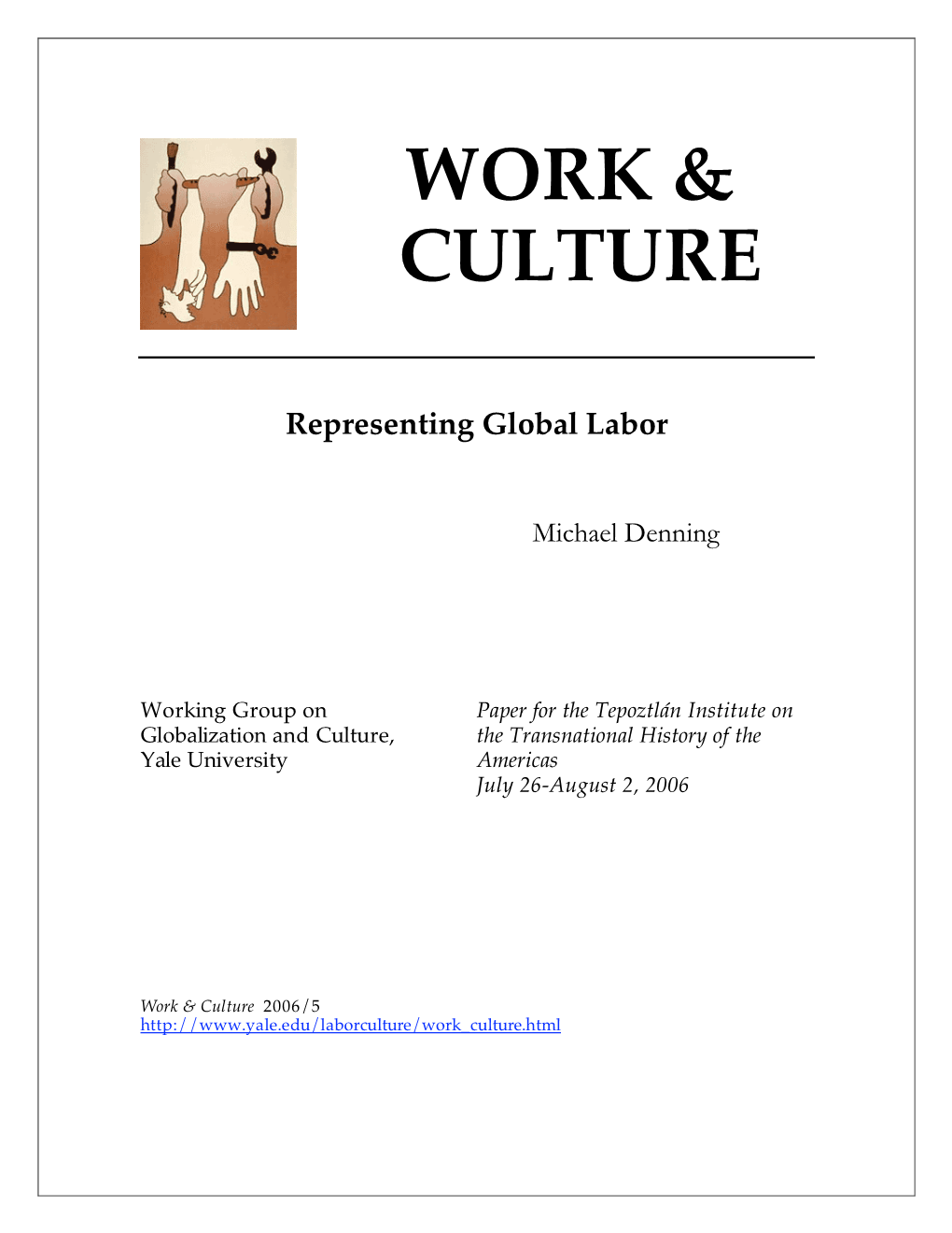 Representing Global Labor