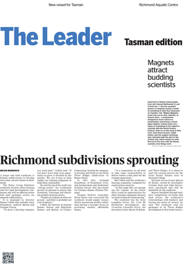 Richmond Subdivisions Sprouting