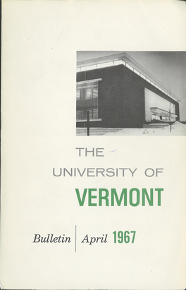 1966-1967 Undergraduate Catalogue