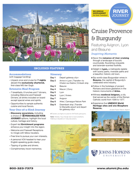 Cruise Provence & Burgundy