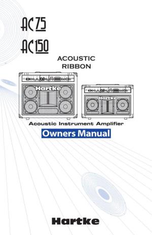 Acoustic Instrument Amplifier