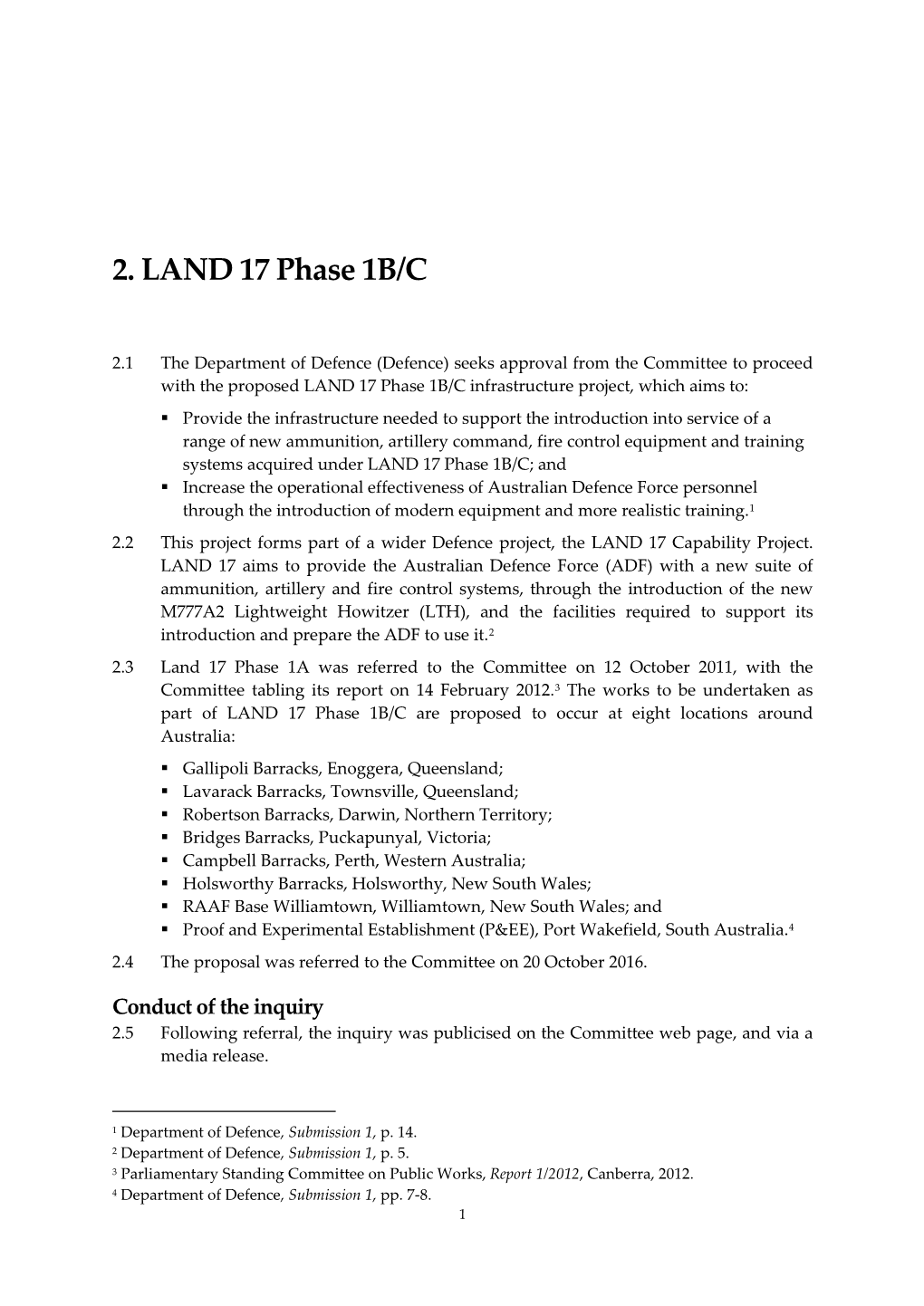 LAND 17 Phase 1B/C