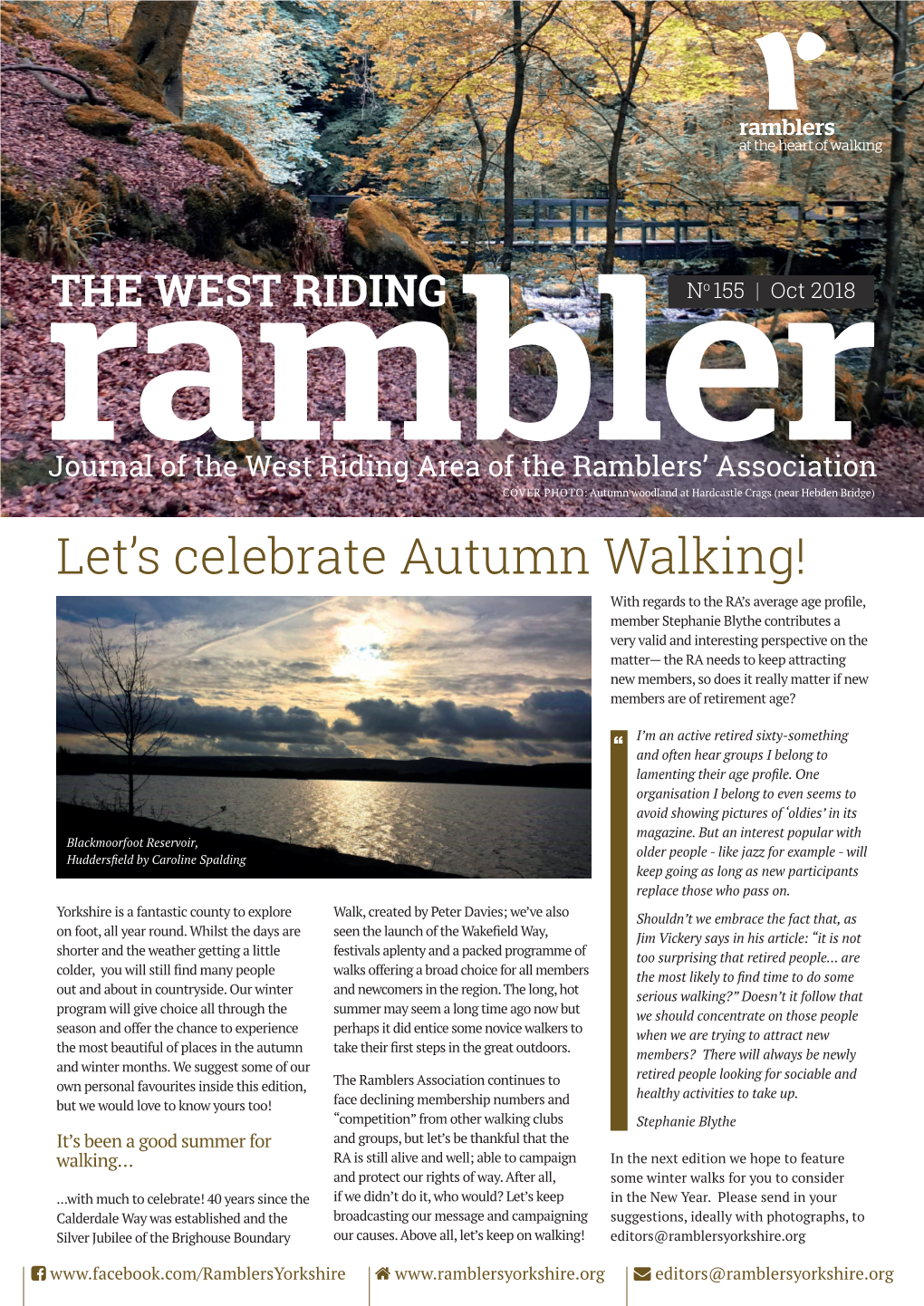 Let's Celebrate Autumn Walking!