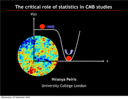 The Cosmic Microwave Background (CMB)