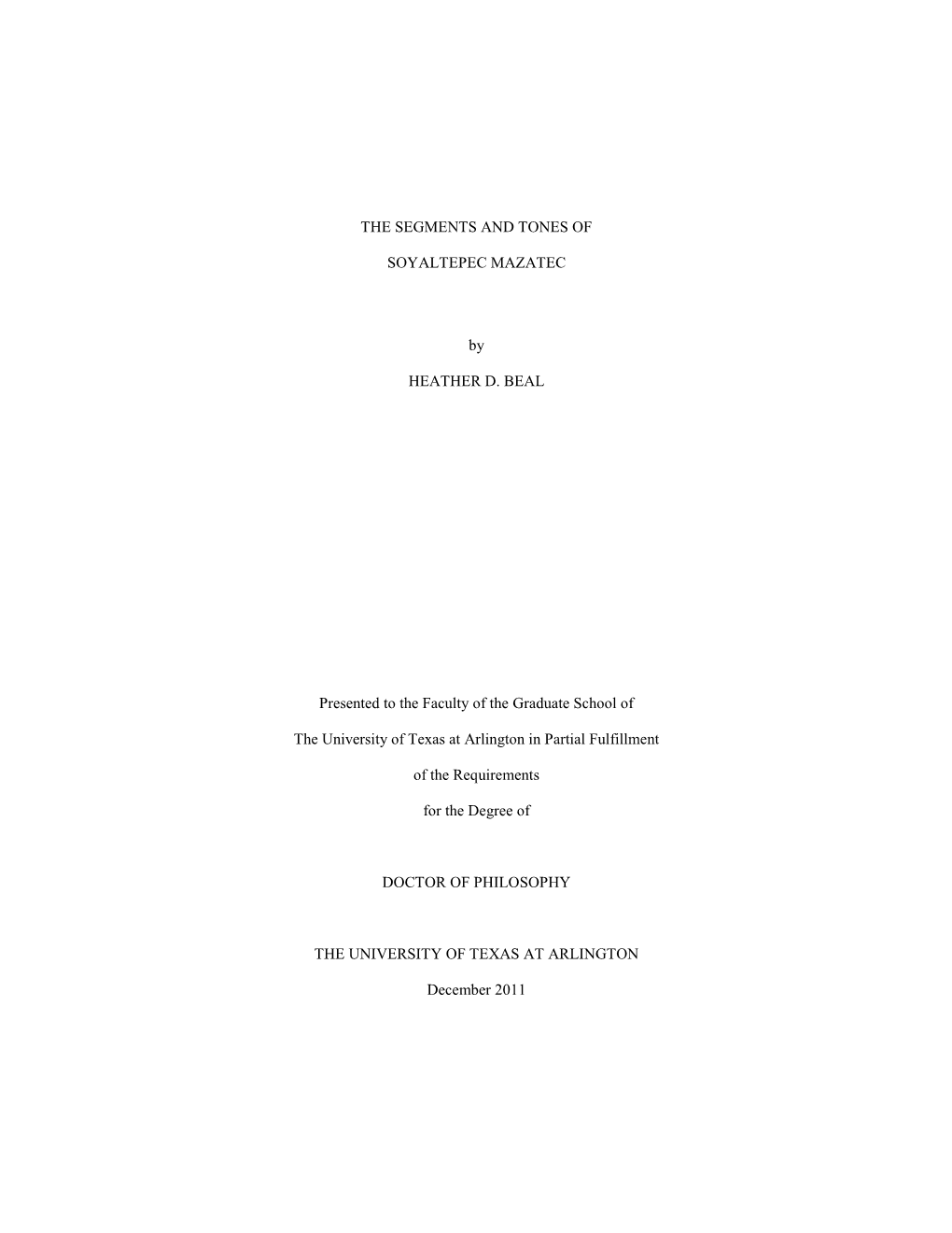 Beal Dissertation 2