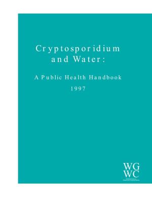 Cryptosporidium and Water