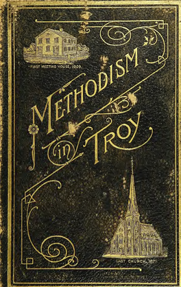 The History of Methodism in Troy, N.Y