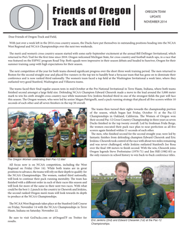 Friends of Oregon Track and Field