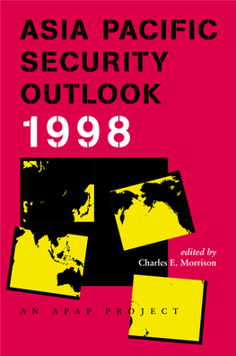 Asia Pacific Security Outlook 1998