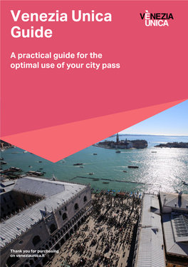 Download the Venezia Unica Guide of Venice (ENG)