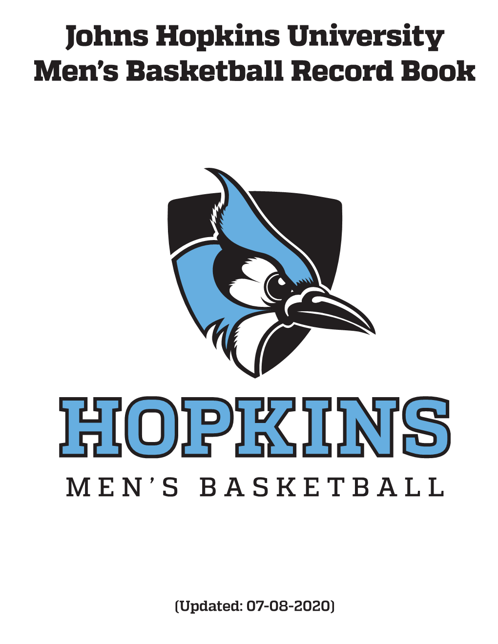 Johns Hopkins University Men's Basketball Record Book