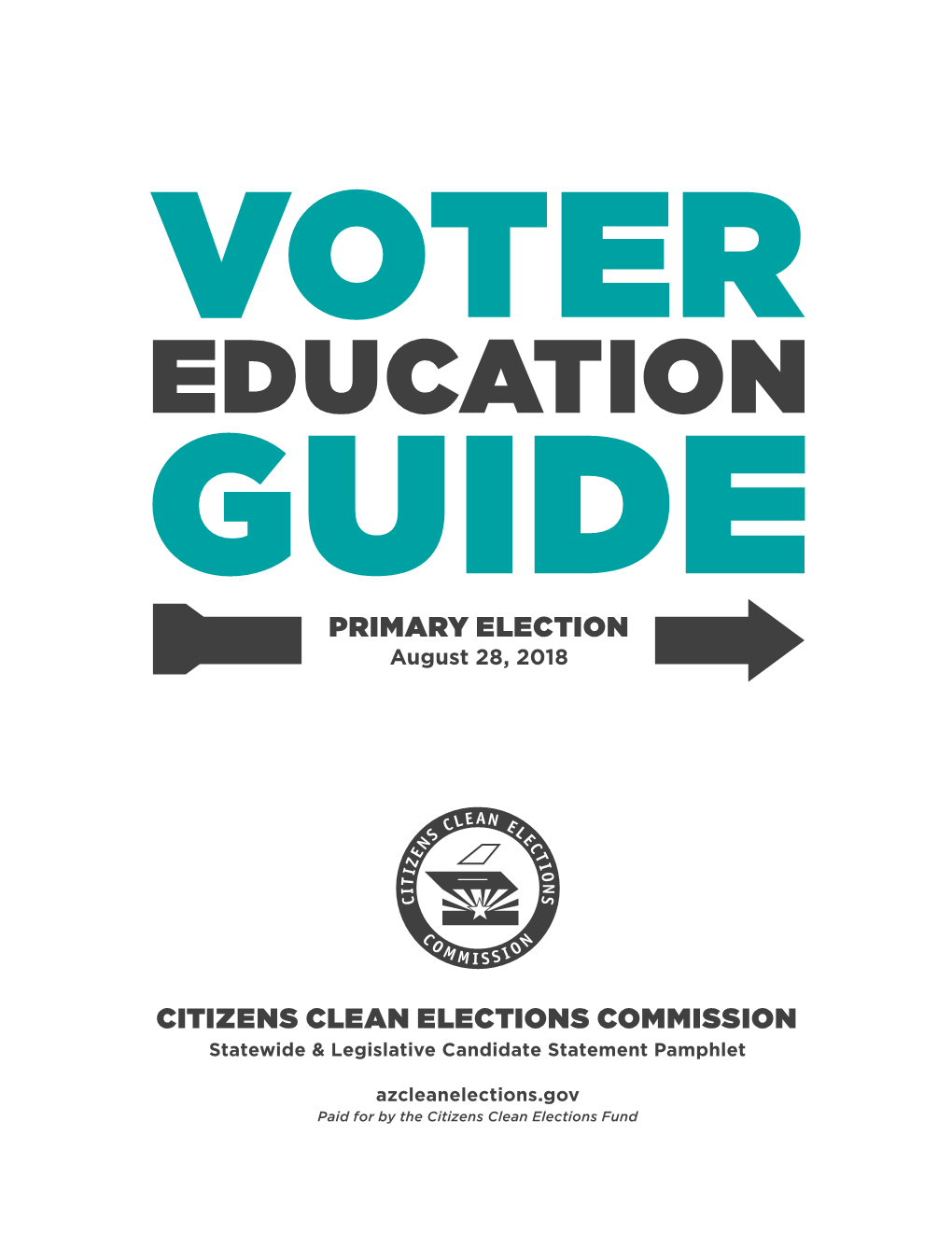 Citizens Clean Elections Commission Primary Election