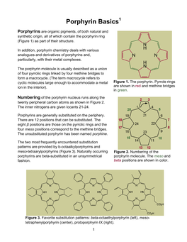 Porphyrin Basics1