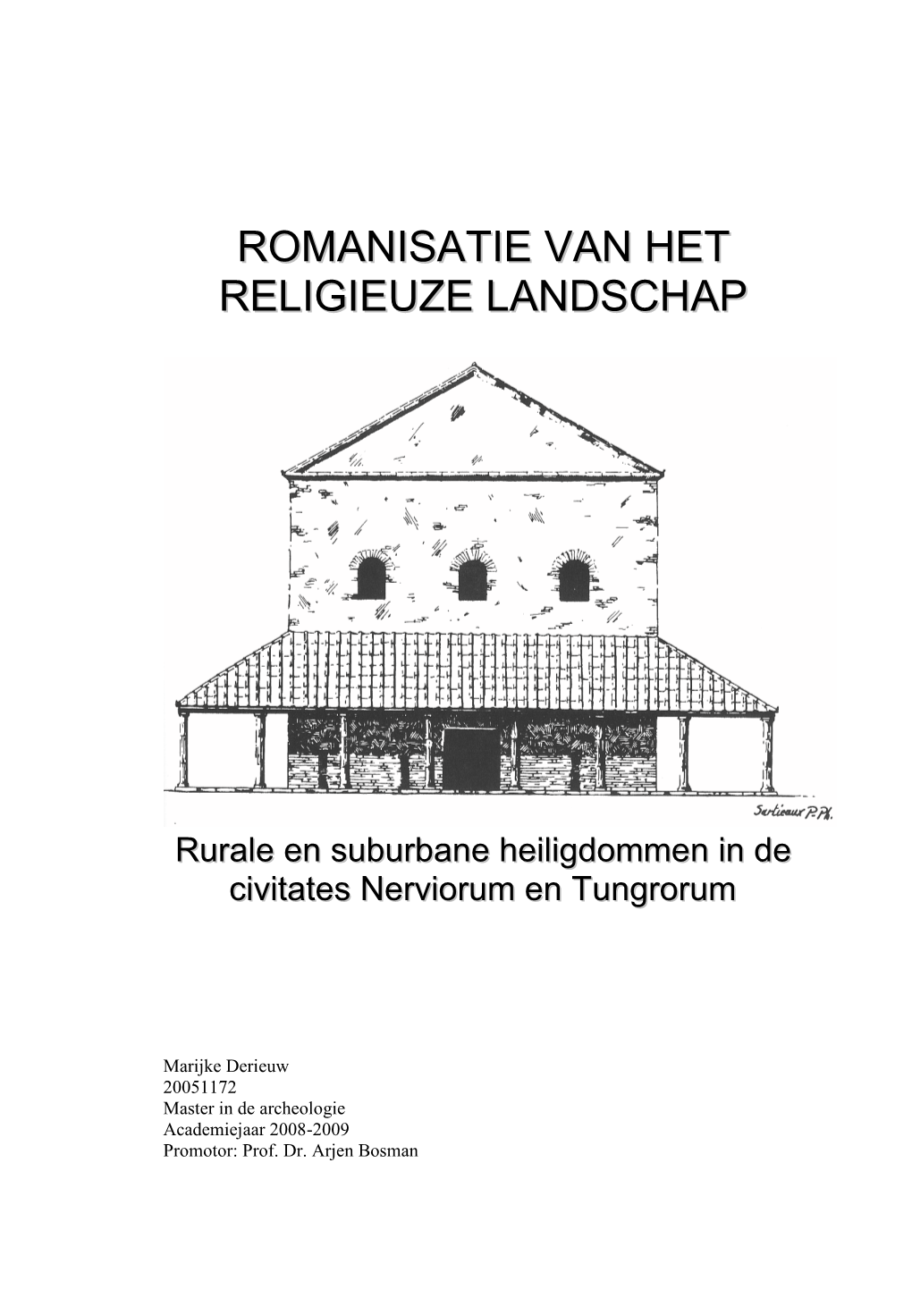 Romanisatie Van Het Religieuze Landschap