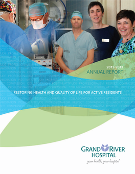 The 2012-2013 Annual Report of Grand