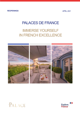 Palace De France April 2021 Press