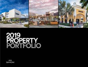 2019 Property Portfolio Simon Malls®