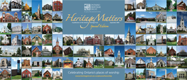Special Edition, Celebrating Ontario's Places Of