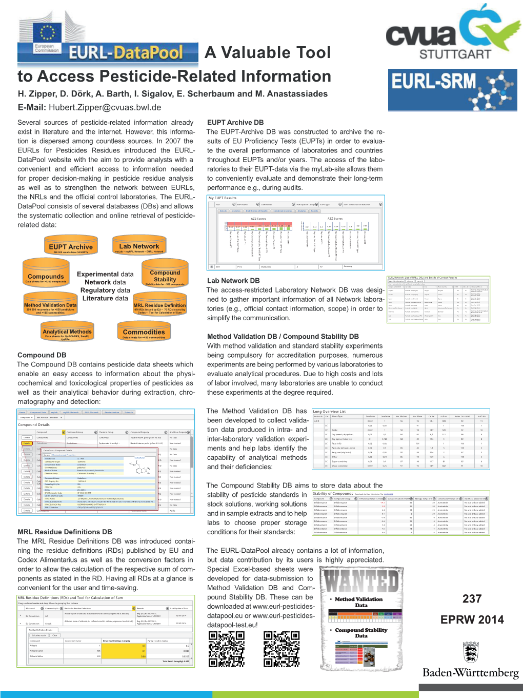 A Valuable Tool to Access Pesticide-Related Information H