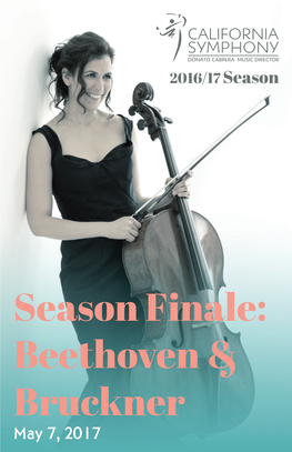 Season Finale: Beethoven & Bruckner