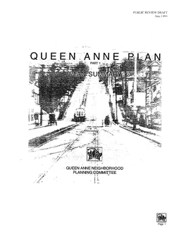 Queen Anne Neighborhood Planning Committee