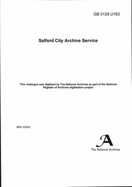 Salford City Archive Service