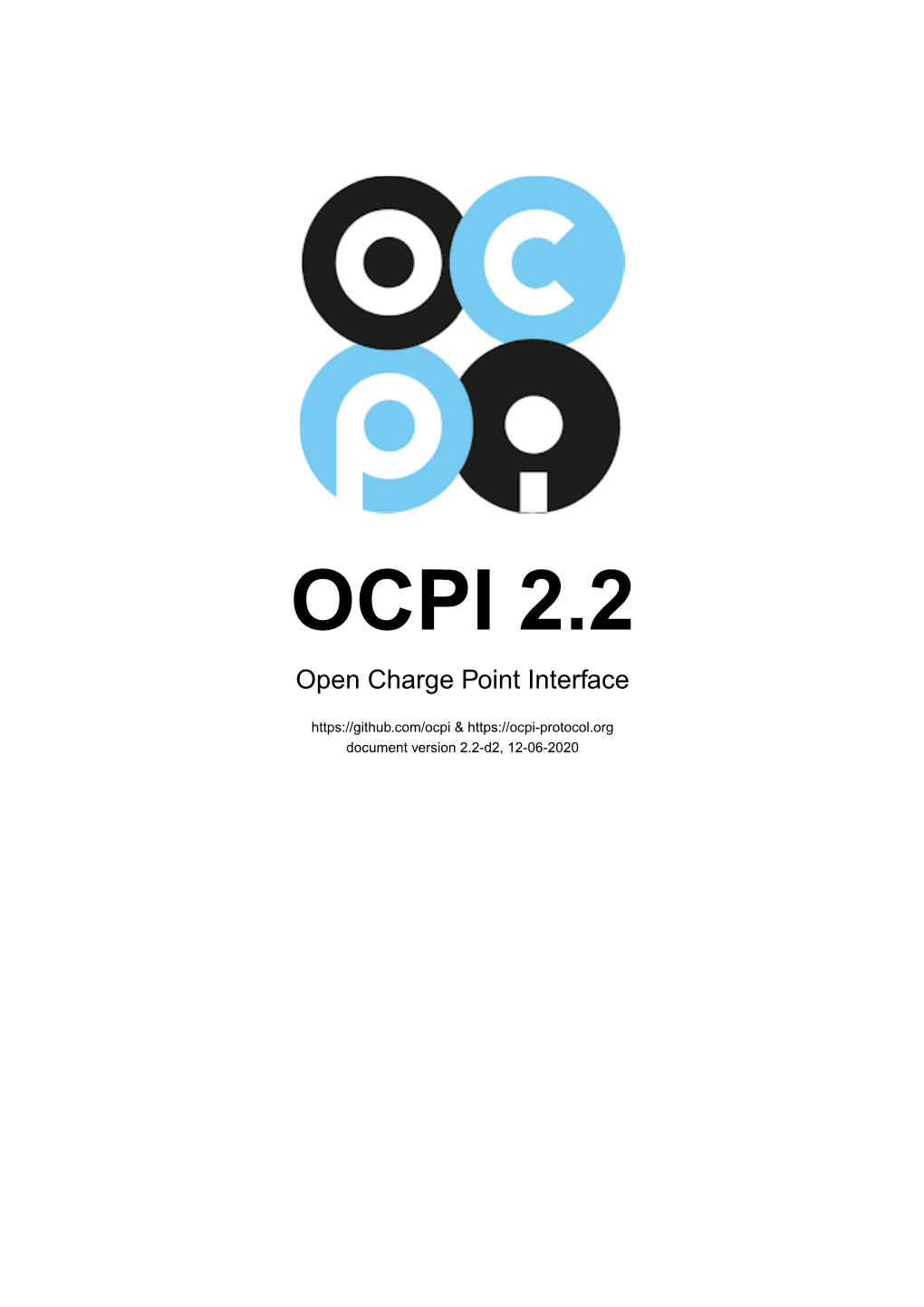 OCPI 2.2: Open Charge Point Interface