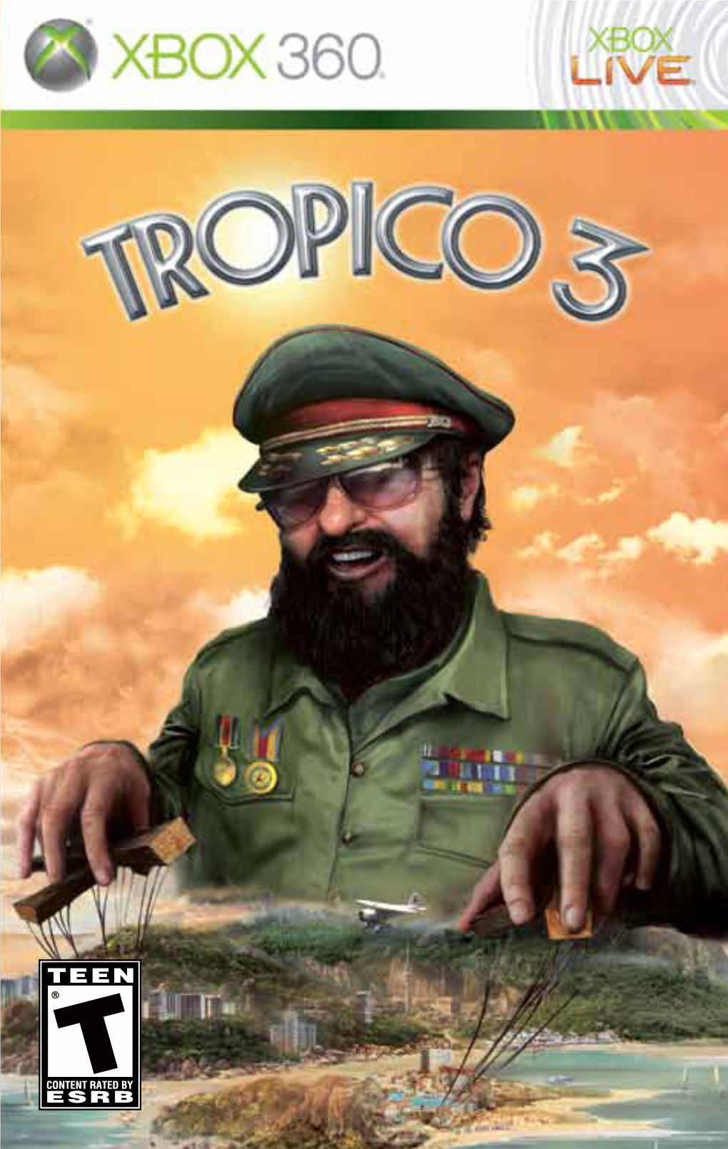 Tropico 3 Starts You Will Be Presented with the Title Screen