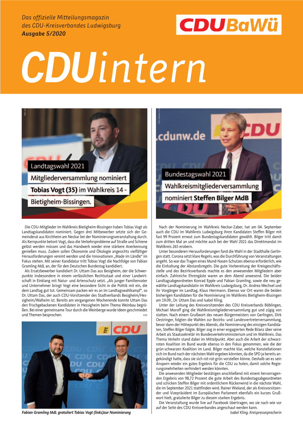 Ausgabe 5/2020 CD Uintern