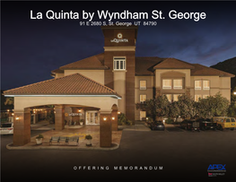 La Quinta by Wyndham St. George 91 E 2680 S, St