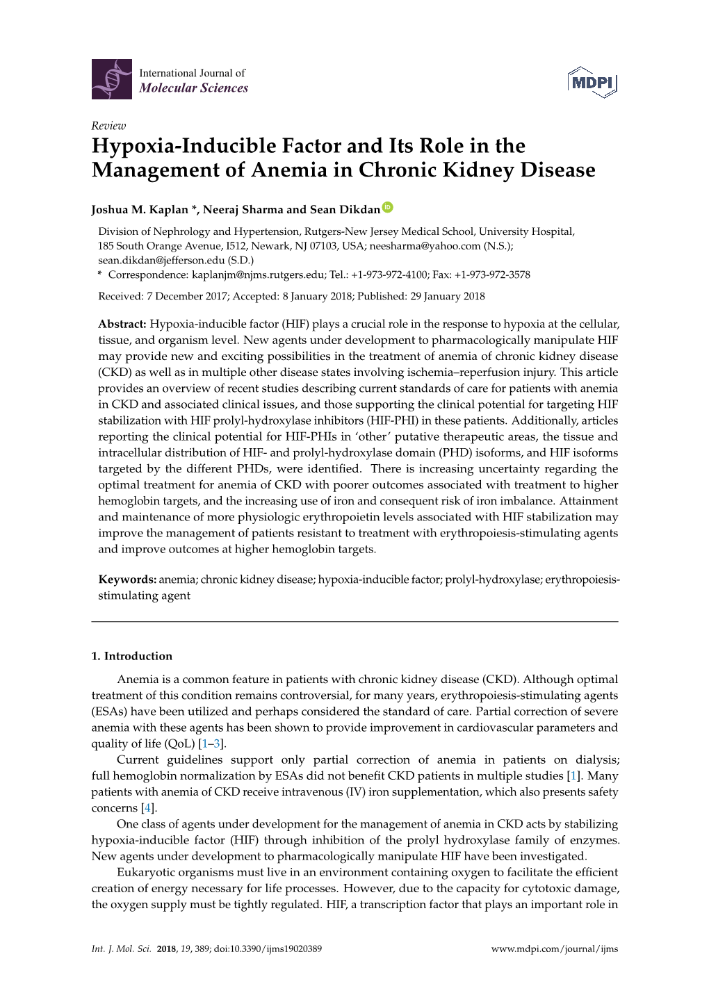 hypoxia-inducible-factor-and-its-role-in-the-management-of-anemia-in