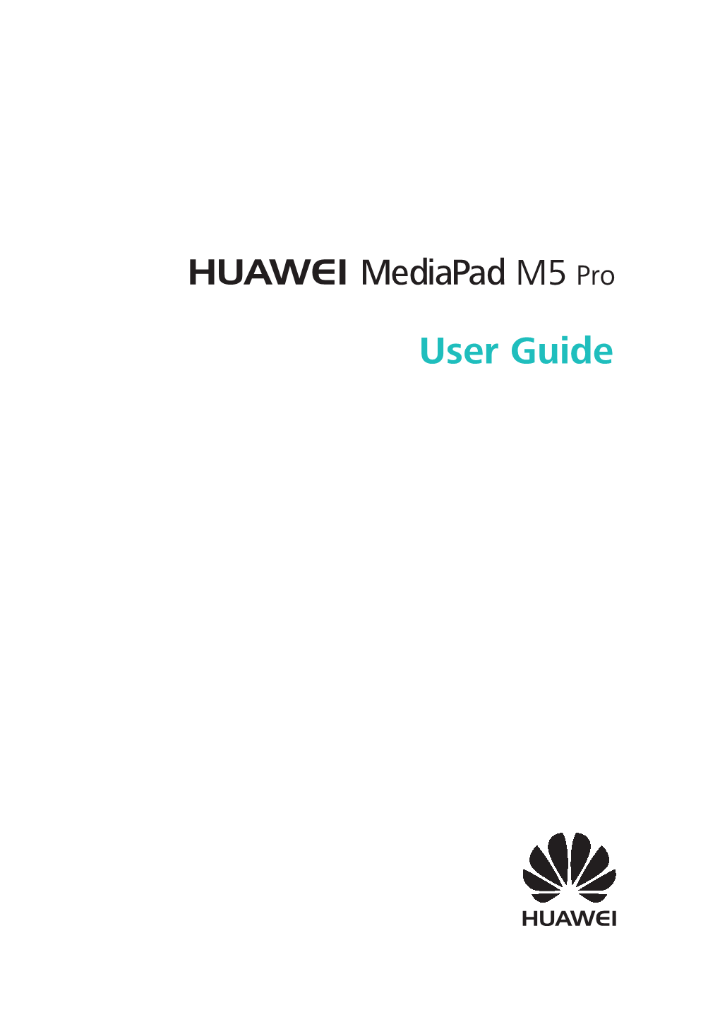 Huawei Mediapad M5 10 Manual