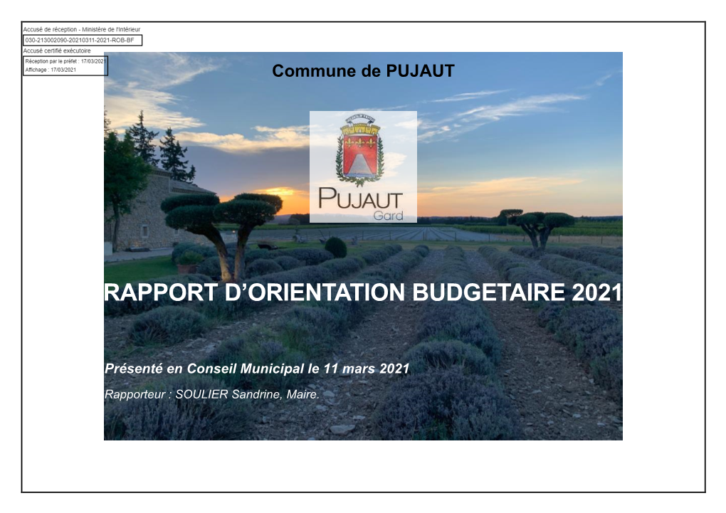 Commune De PUJAUT