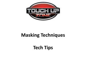 Masking Techniques