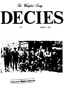 January 1987 Decies