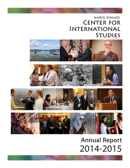 Center for International Studies Annual Report