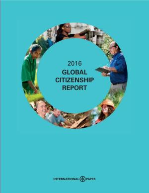 Global Citizenship Report 2016