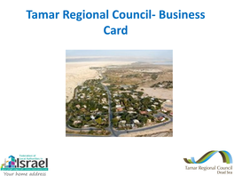Tamar Regional Council- Business Card 1