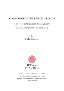 Commanding the Swedish Roads