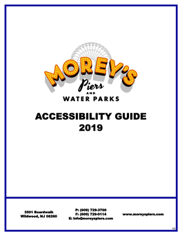 Accessibility Guide 2019