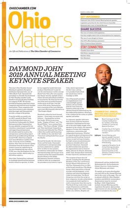 Daymond John 2019 Annual Meeting Keynote Speaker