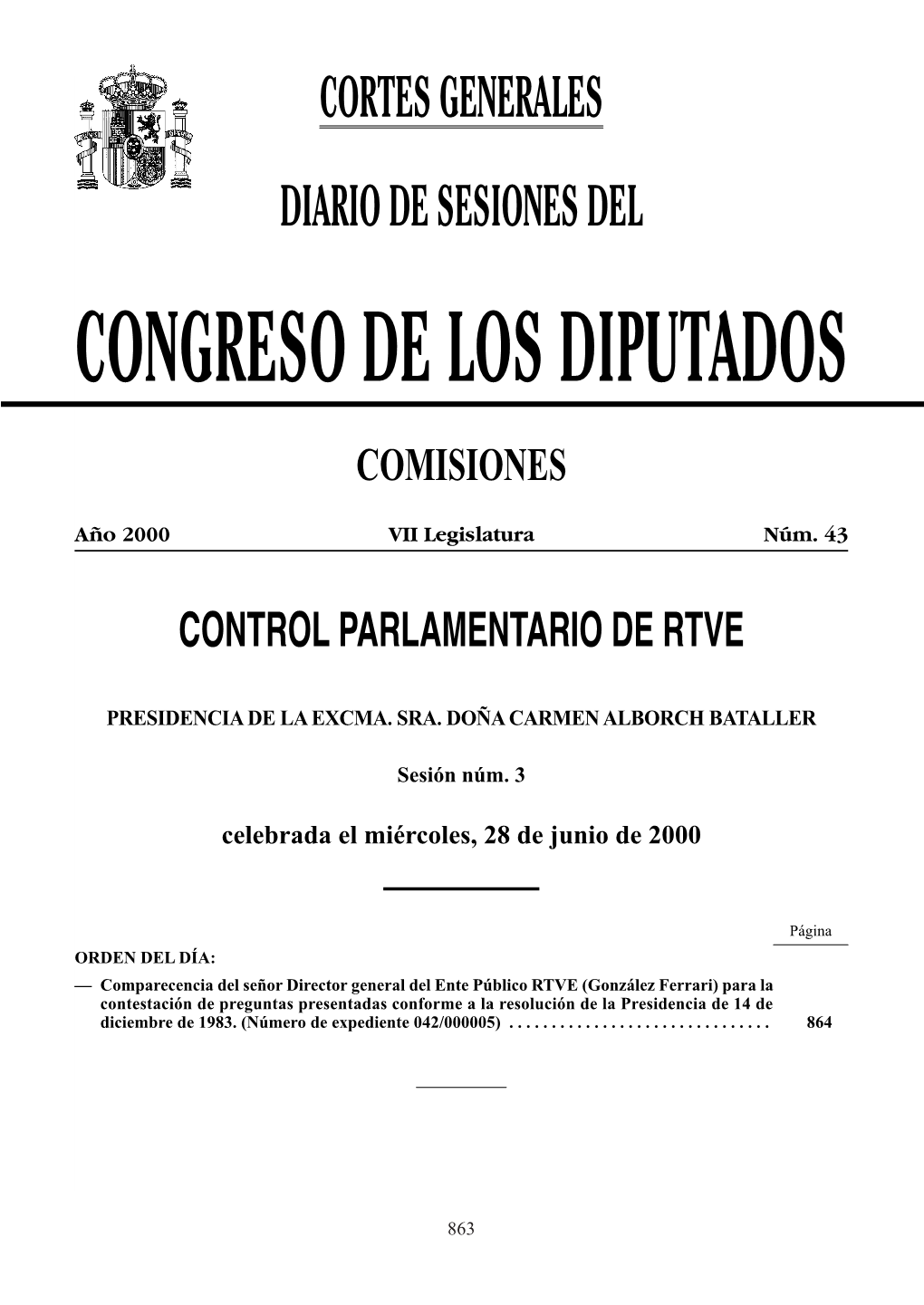 Congreso De Los Diputados Comisiones