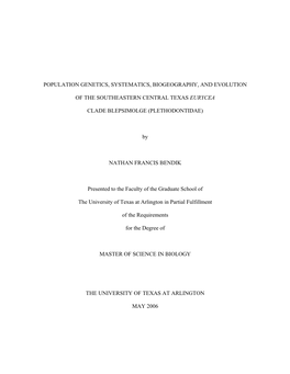 University of Texas at Arlington Dissertation Template